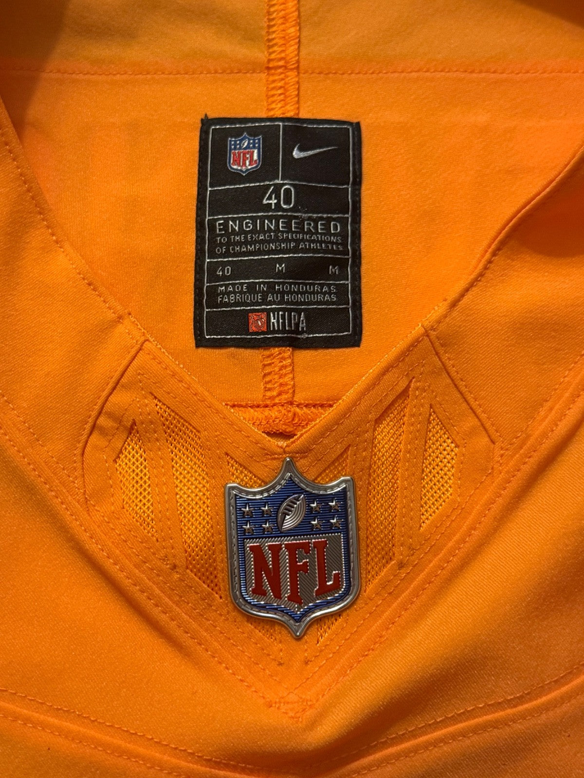 Mike Evans Tampa Bay Buccaneers Jersey #13 Nike Vapor FUSE Elite Orange Creamsicle Size 40 (Medium) NFL