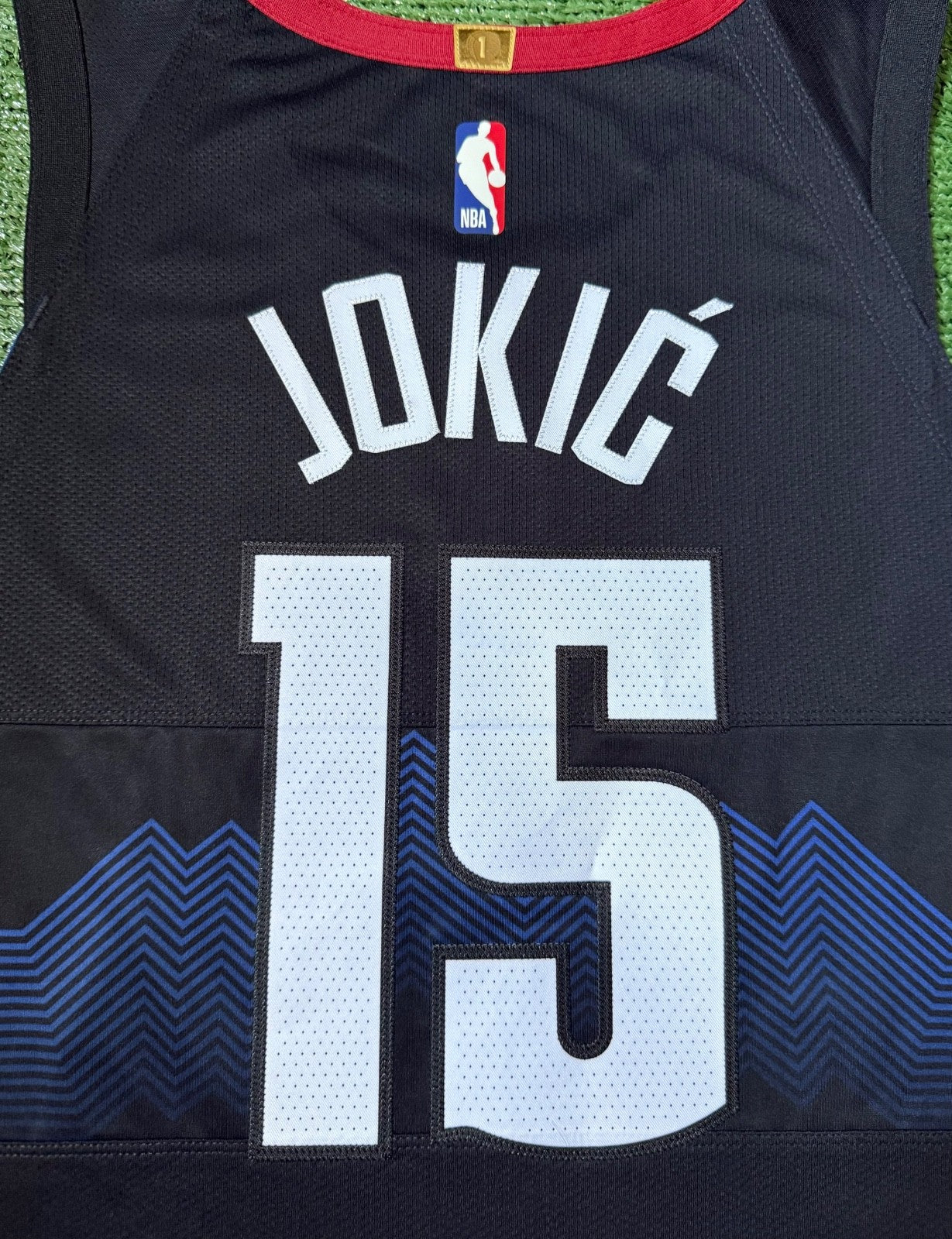 Nikola Jokic Denver Nuggets Jersey #15 Nike ADV Authentic Black Size 48 (L) NBA