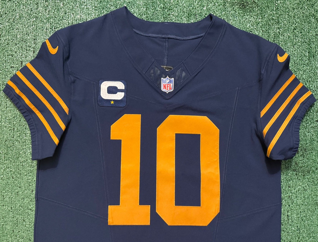 Jordan Love Green Bay Packers Jersey #10 Nike Vapor FUSE Elite Navy Size 44 (Large) NFL