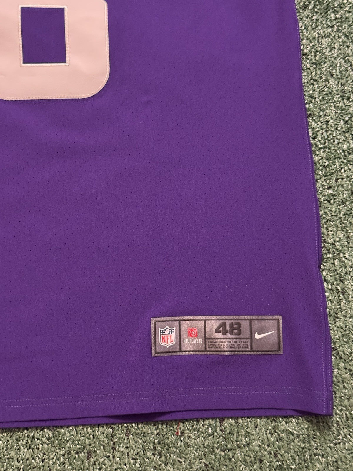 Justin Jefferson Minnesota Vikings Jersey #18 Nike Vapor Elite Purple Size 48 (XL) NFL