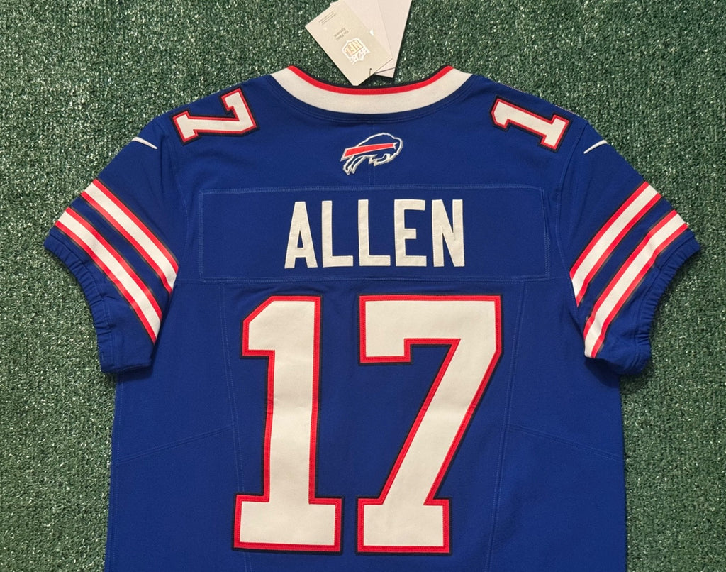 Josh Allen Buffalo Bills Jersey #17 Nike Vapor Fuse Elite Blue Size 40 (M) NFL