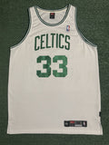Larry Bird Boston Celtics Jersey #33 Nike Authentic White Size 48 (XL) NBA