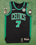 Jaylen Brown Boston Celtics Jersey #7 Nike Vaporknit Authentic Black Size 44 (Medium) NBA