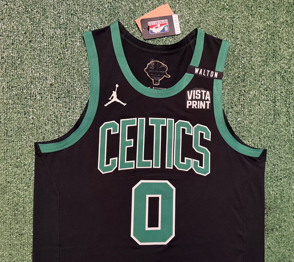 Jayson Tatum Boston Celtics Jersey #0 Nike ADV Authentic Black Size 48 (L) NBA