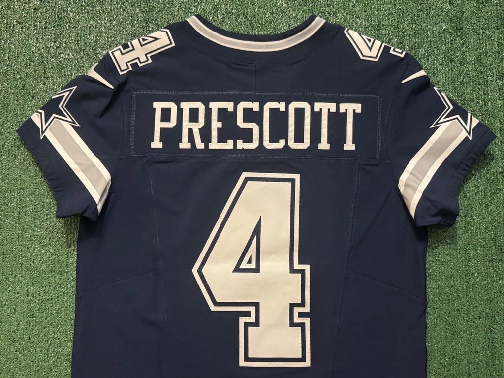 Dak Prescott Dallas Cowboys Jersey #4 Nike Vapor Fuse Elite Navy Size 40 (Medum) NFL