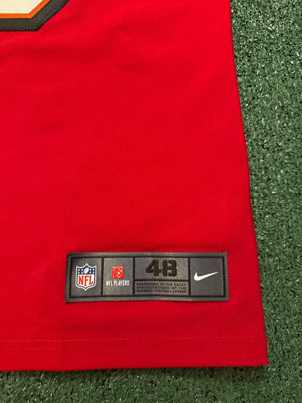 Vita Vea Tampa Bay Buccaneers Jersey #50 Nike Vapor Elite Red Size 48 (XL) NFL