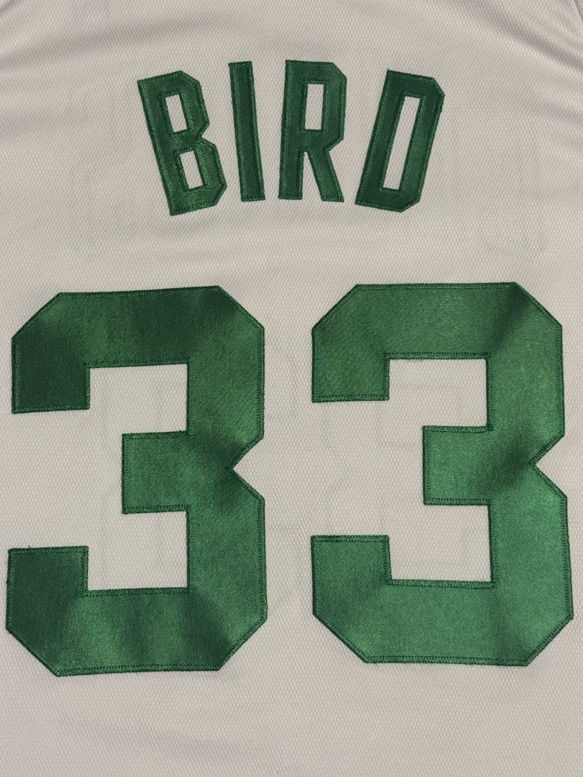 Larry Bird Boston Celtics Jersey #33 Nike Authentic White Size 48 (XL) NBA