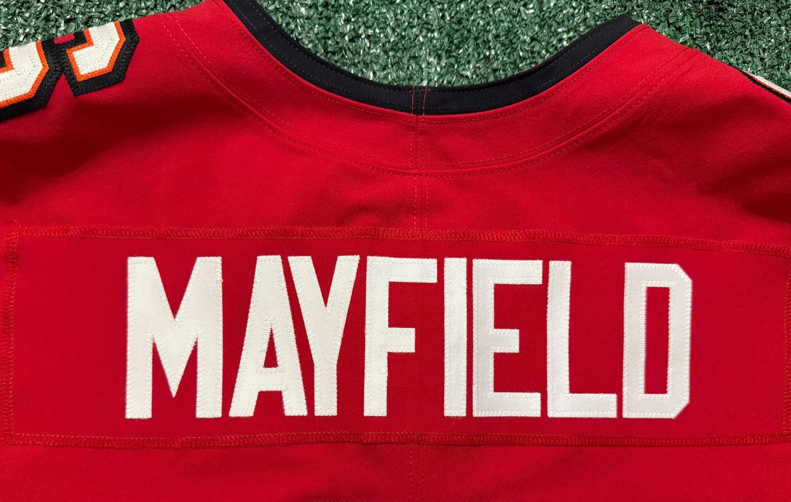 Baker Mayfield Tampa Bay Buccaneers Jersey #6 Nike Vapor Elite Red size 40 (Medium) NFL