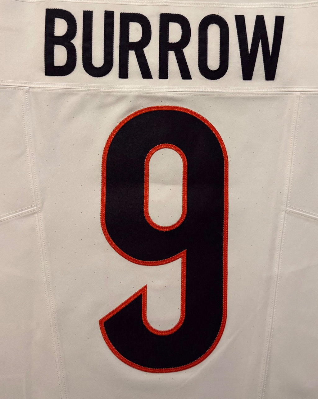 Joe Burrow Cincinnati Bengals Jersey #9 Nike Vapor FUSE Elite White Size 40 (M) NFL