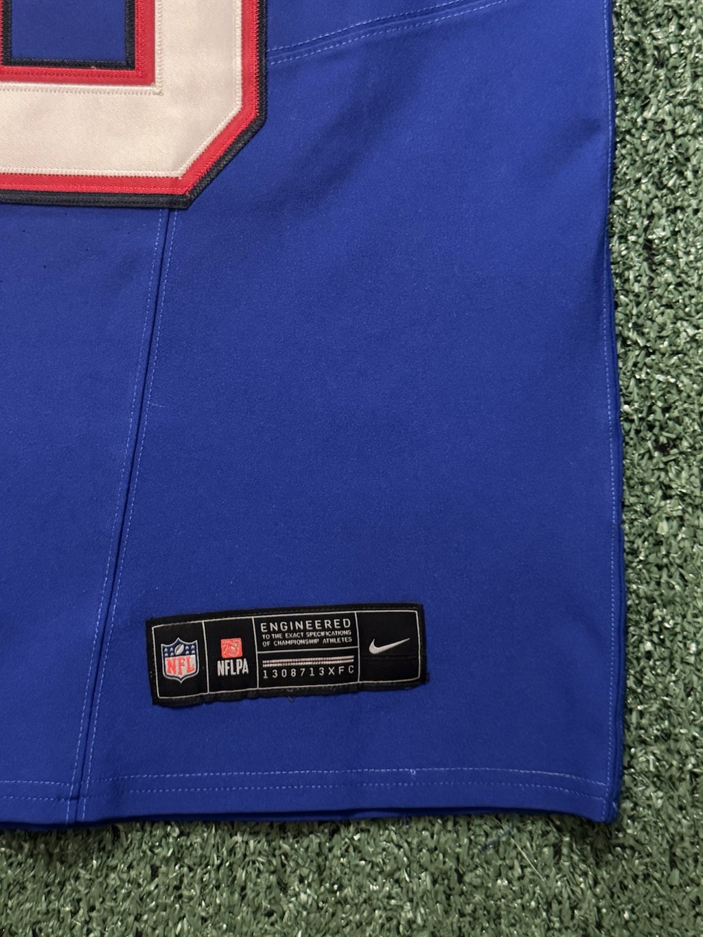 Dalton Kincaid Buffalo Bills Jersey #86 Nike Vapor Fuse Elite Blue Size 44 (L) NFL