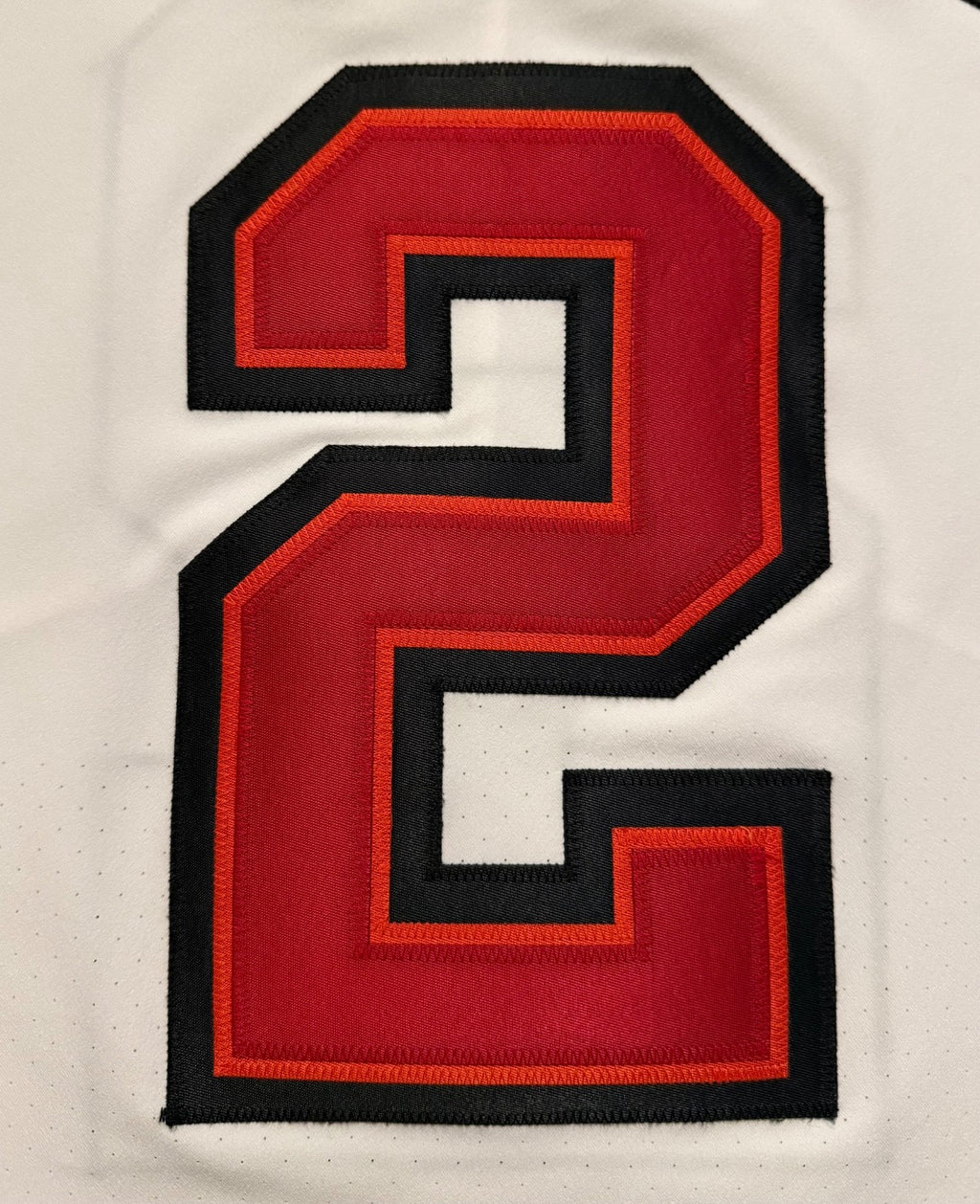 Emeka Egbuka Tampa Bay Buccaneers Jersey #2 Nike Vapor Elite White Size 48 (XL) NFL