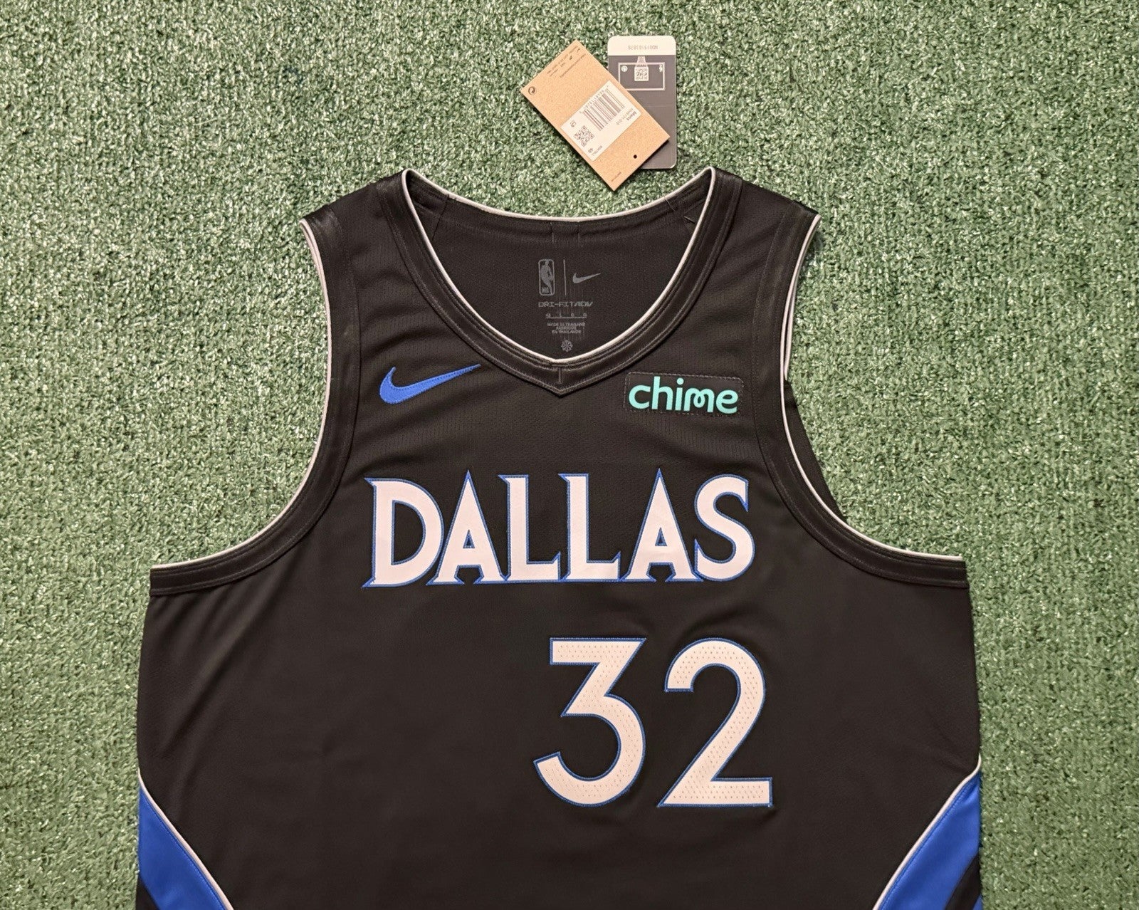 Cooper Flagg Dallas Mavericks Jersey #32 Nike ADV Black Size 48 (Large) NBA