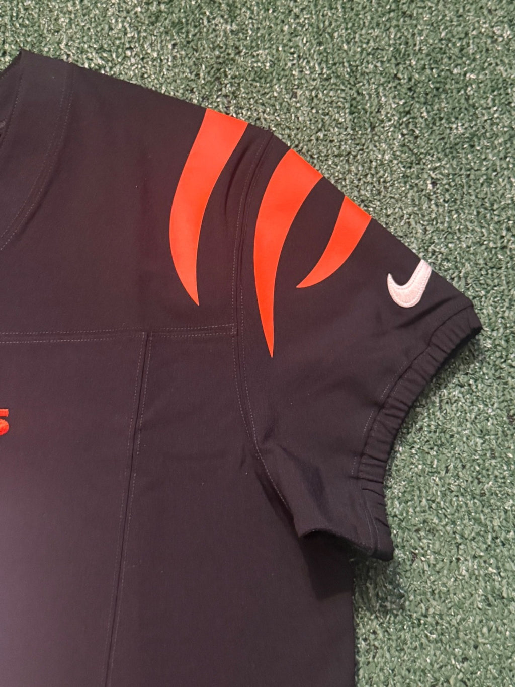 Joe Burrow Cincinnati Bengals Jersey #9 Nike Vapor FUSE Elite Black Size 44 (L) NFL