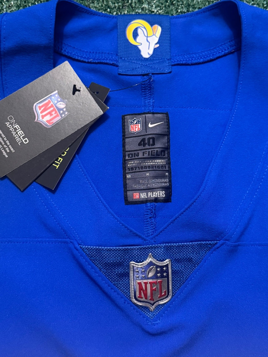 Aaron Donald Los Angeles Rams Jersey #99 Nike Vapor Elite Blue Size 40 (Medium) NFL