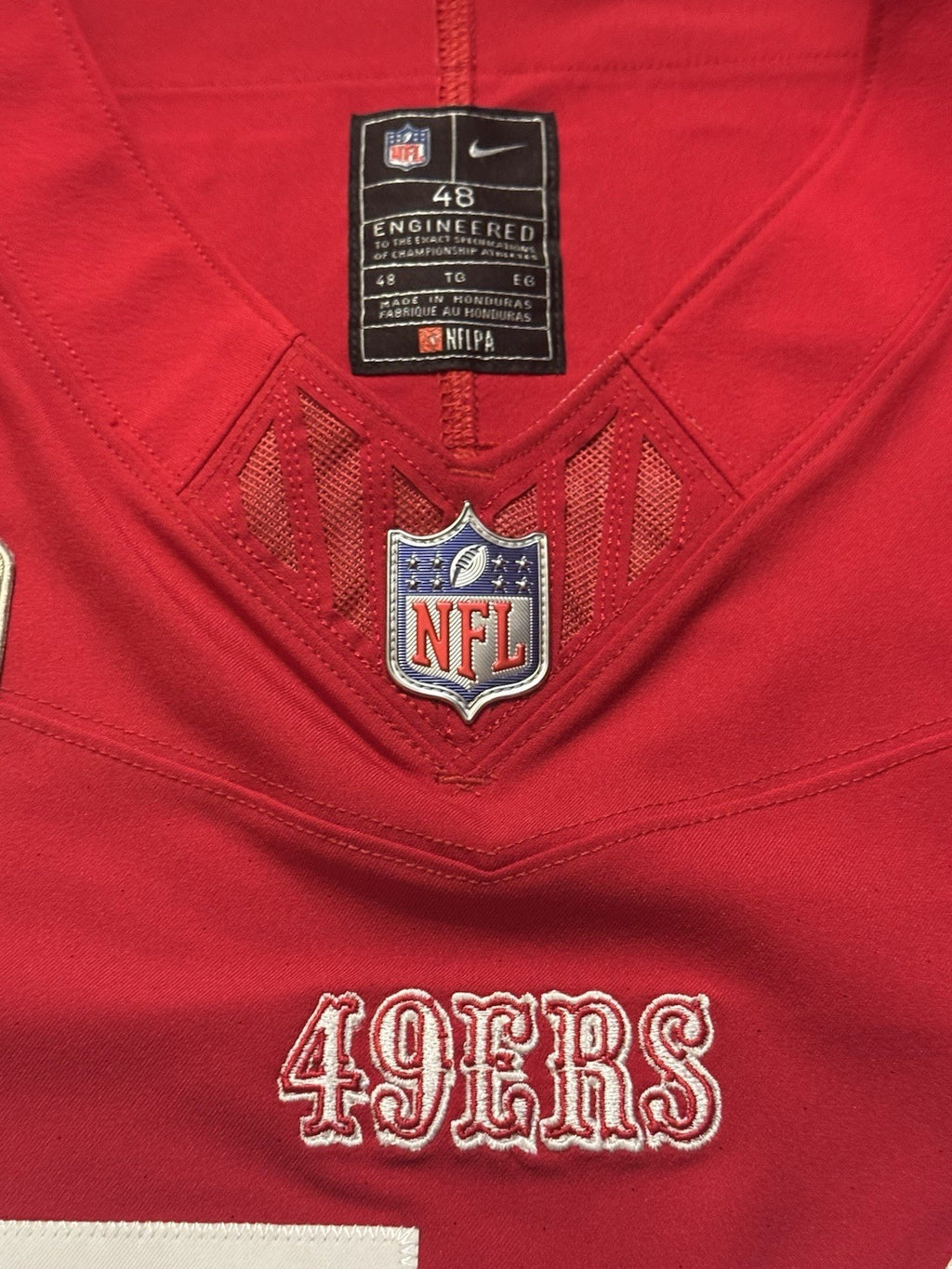 Fred Warner San Francisco 49ers
Jersey #54 Nike Vapor FUSE Elite red Size 48 (XL) NFL