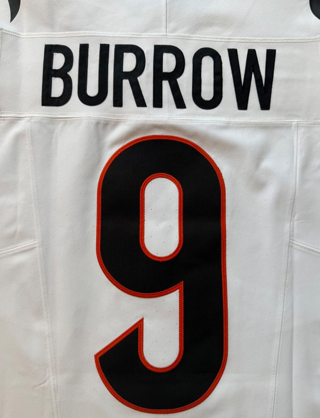 Joe Burrow Cincinnati Bengals Jersey #9 Nike Vapor FUSE Elite White Size 44 (L) NFL
