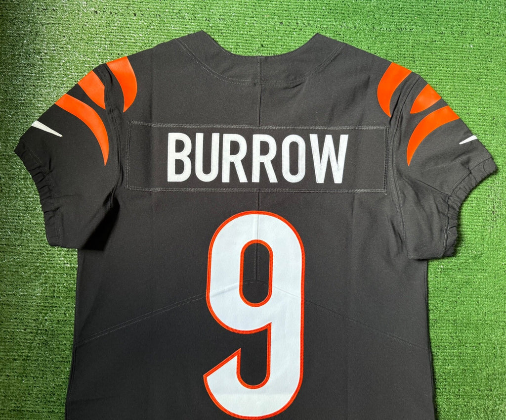 Joe Burrow Cincinnati Bengals Jersey #9 Nike Vapor Elite Black Size 40 (M) NFL