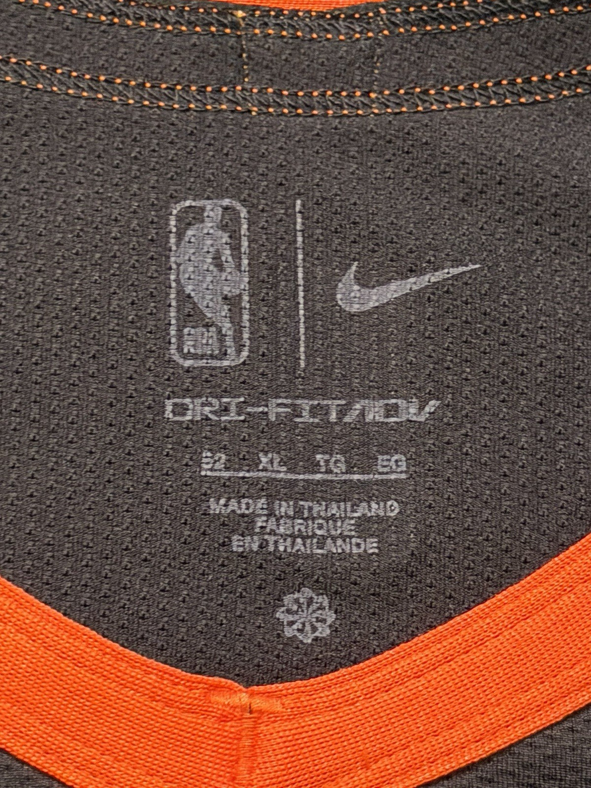 Jalen Brunson New York Knicks Jersey #11 Nike ADV Authentic Black Size 52 (XL) NBA