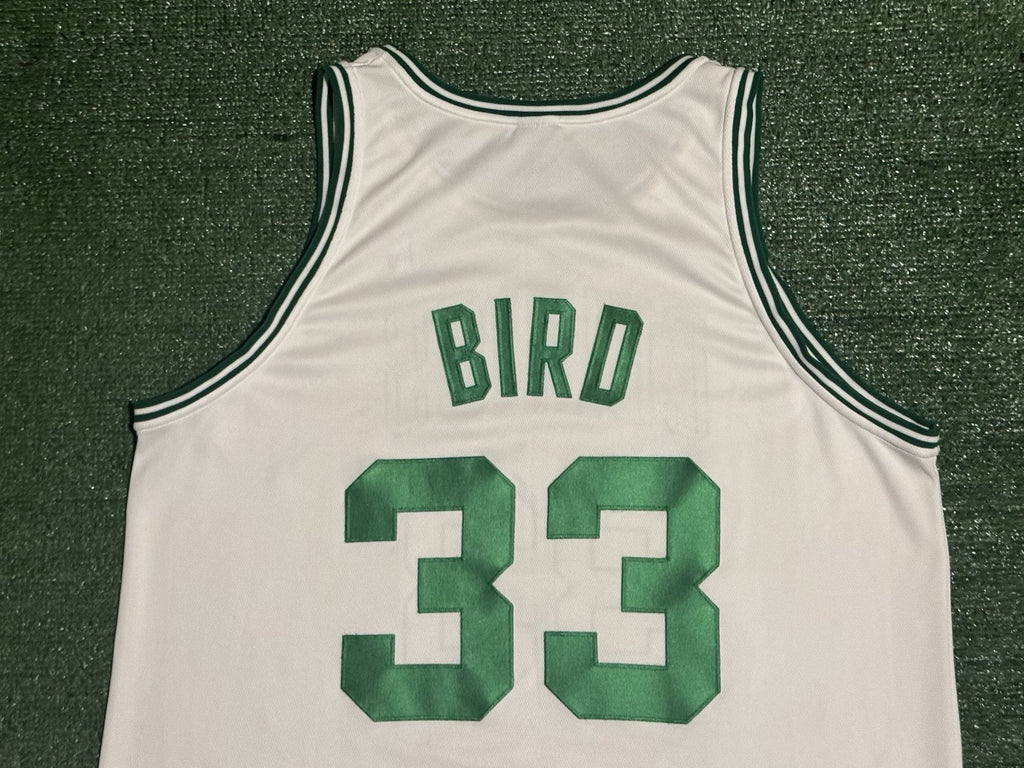Larry Bird Boston Celtics Jersey #33 Nike Authentic White Size 48 (XL) NBA