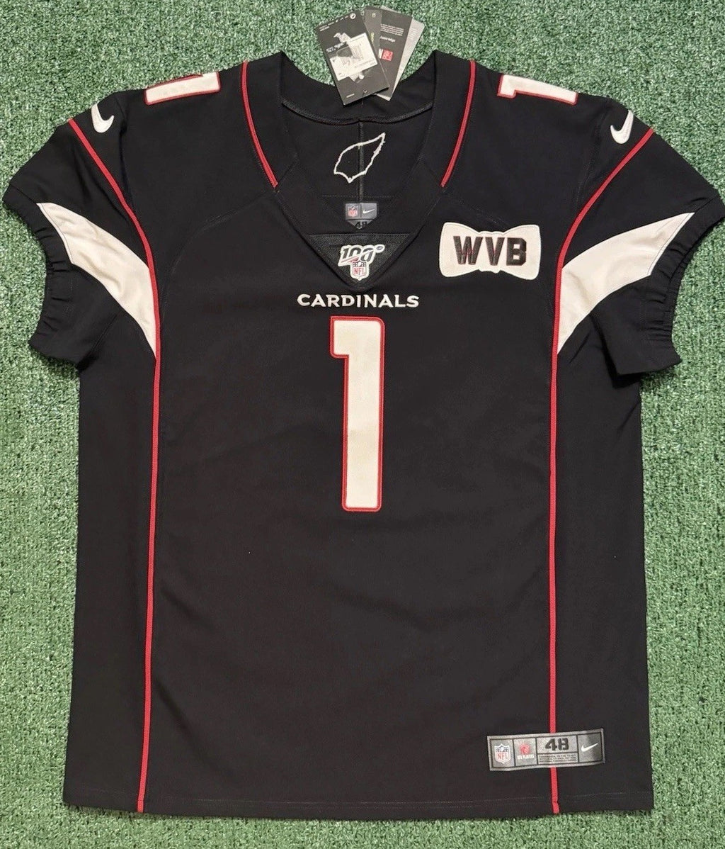 Kyler Murray Arizona Cardinals 
Jersey #1 Nike Vapor Elite Black
Size 48 (XL) NFL