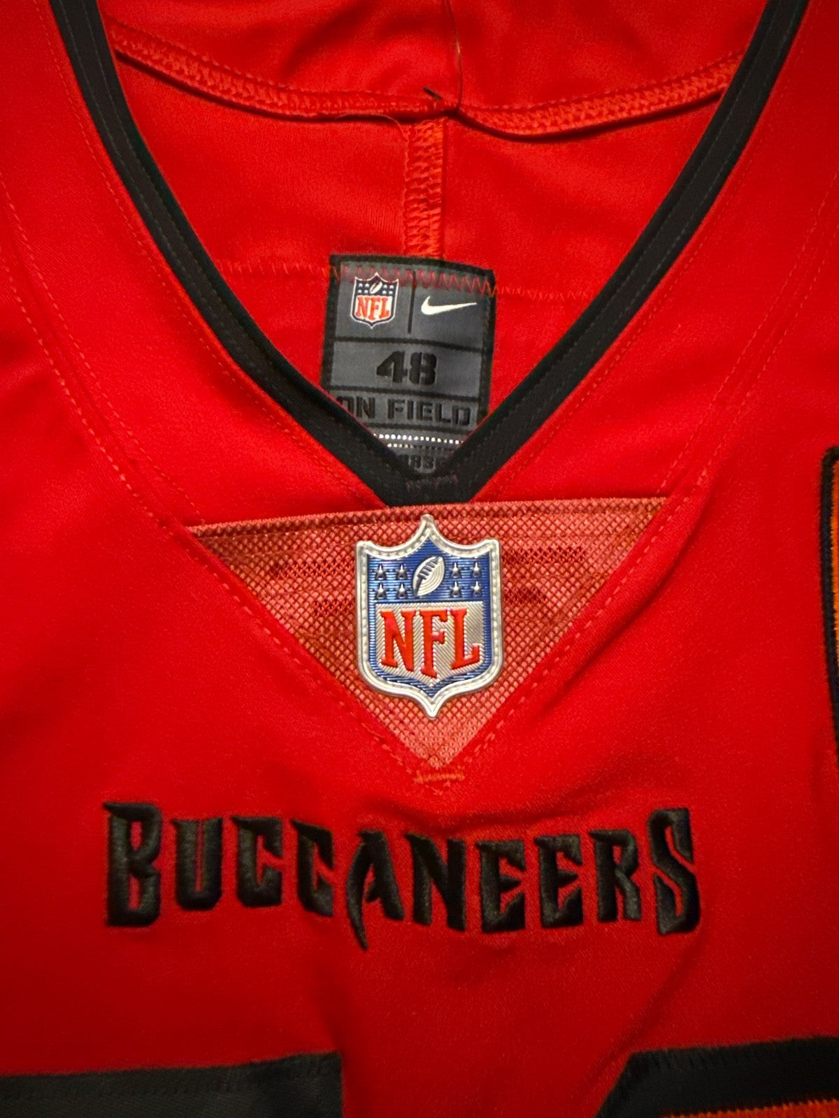 Vita Vea Tampa Bay Buccaneers Jersey #50 Nike Vapor Elite Red Size 48 (XL) NFL