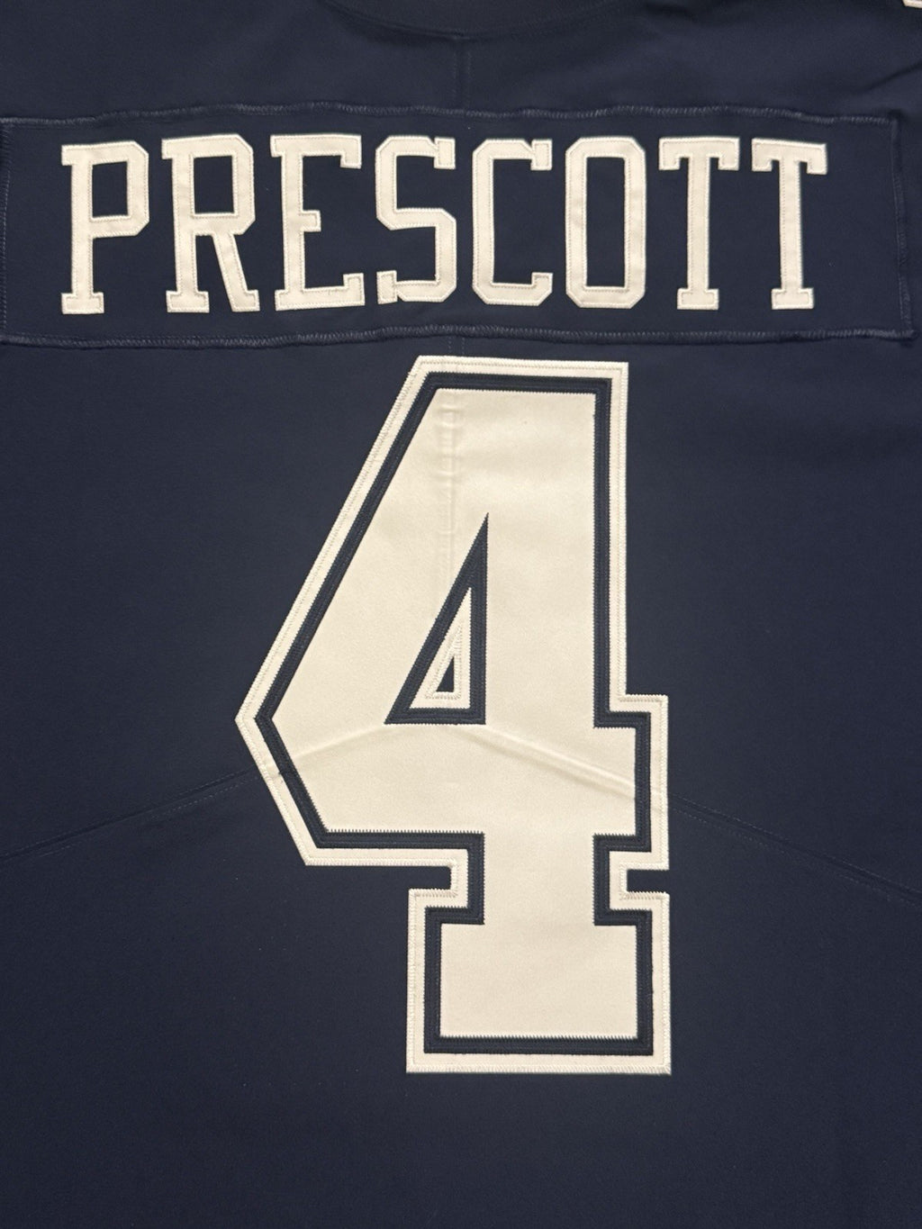 Dak Prescott Dallas Cowboys jersey #4 Nike Vapor Elite Jersey Navy Size 48 (XL) NFL