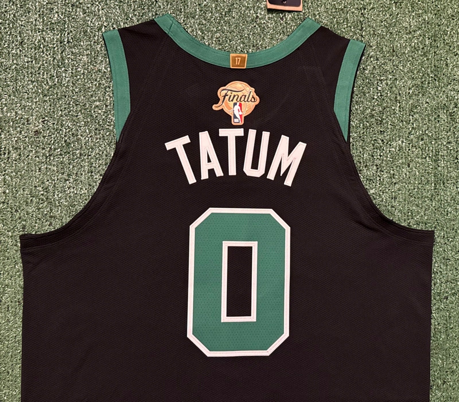 Jayson Tatum Boston Celtics Jersey #0 Nike ADV Authentic Black Size 48 (L) NBA