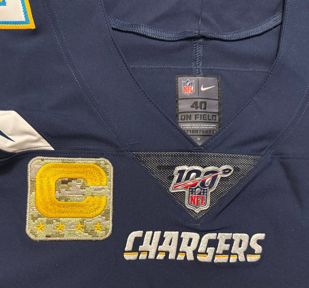 Philip Rivers Los Angeles Chargers Jersey #17 Nike Vapor Elite Navy Size 40 (M) NFL