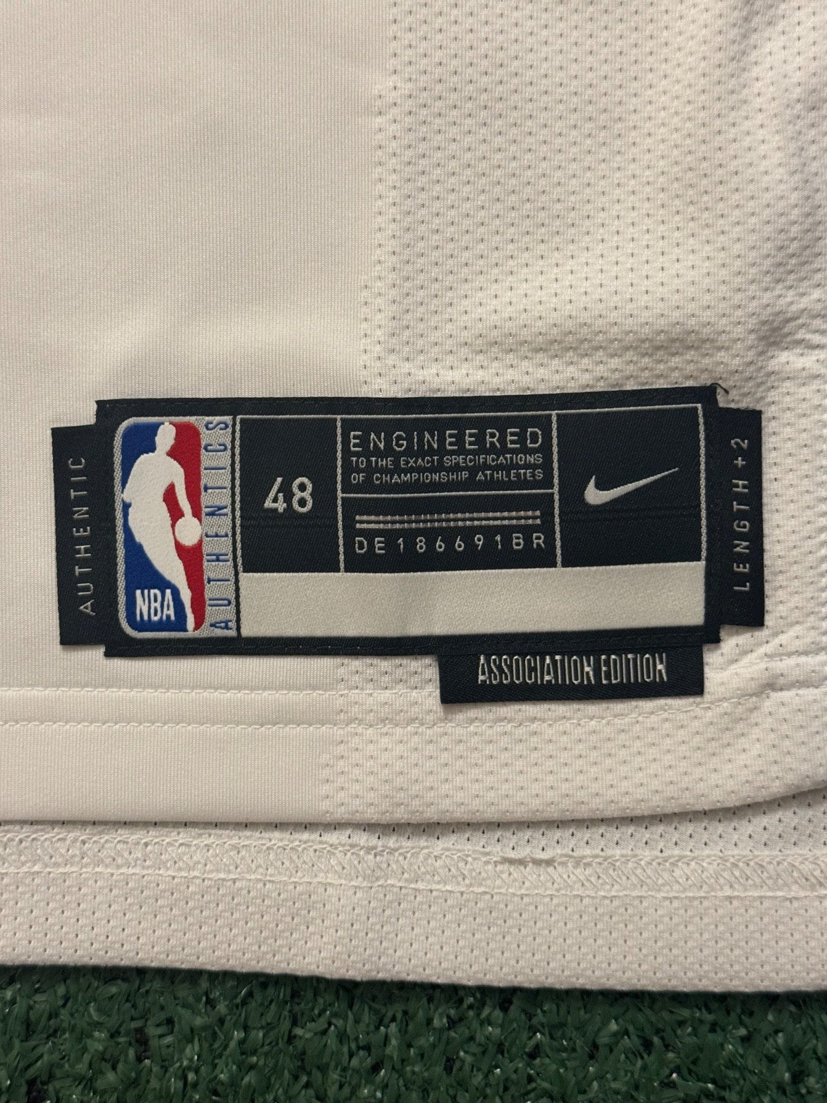 Cooper Flagg Dallas Mavericks Jersey #32 Nike ADV Jersey White Size 48 (Large) NBA