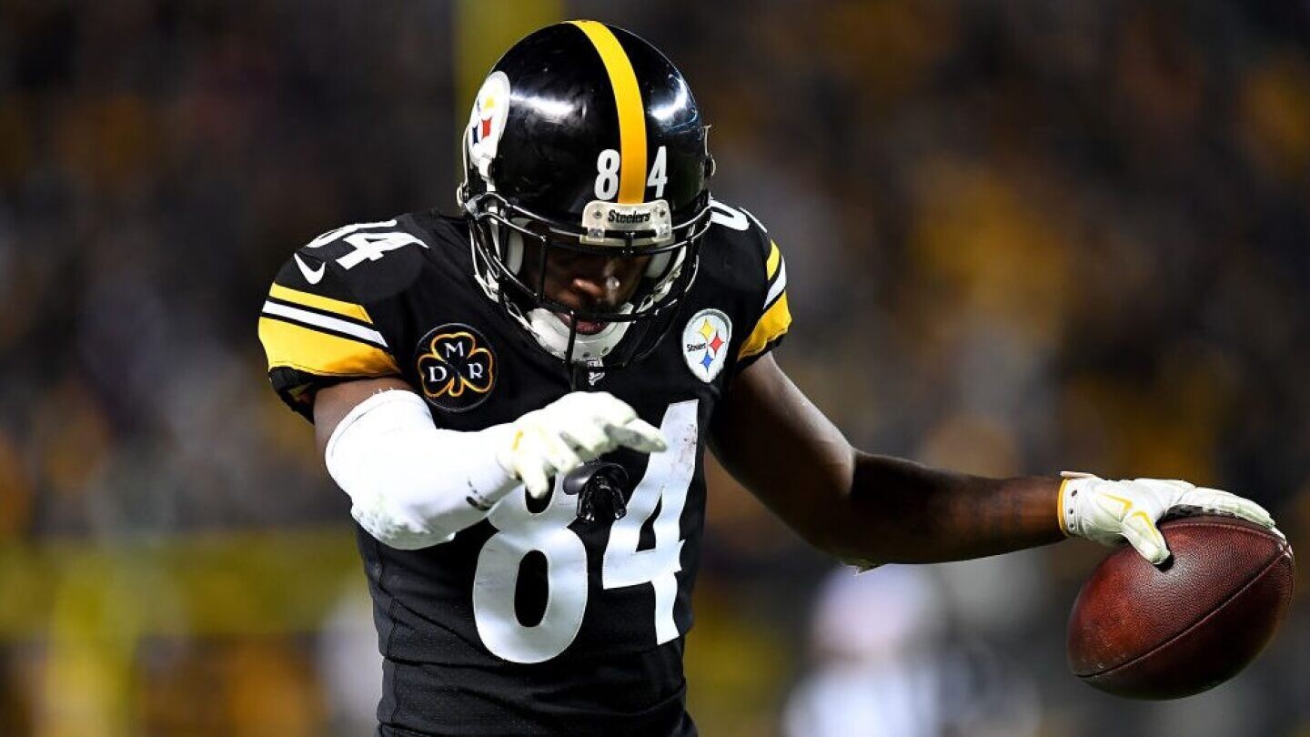 Antonio Brown Pittsburgh Steelers Jersey #84 Nike Vapor Elite Black Size 48 (XL) NFL