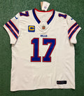Josh Allen Buffalo Bills Jersey #17 Nike Vapor Fuse Elite White Size 48 (XL) NFL