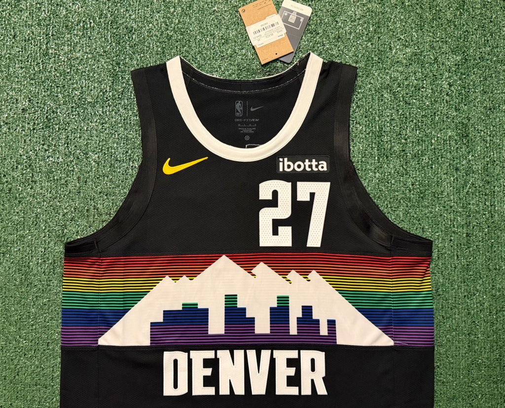 Jamal Murray Denver Nuggets Jersey #27 Nike ADV Authentic Black Size 48 (L) NBA