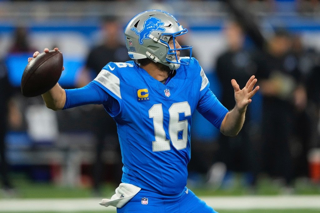 Jared Goff Detroit Lions Jersey #16  Nike Vapor FUSE Elite Blue Size 40 (Medium) NFL