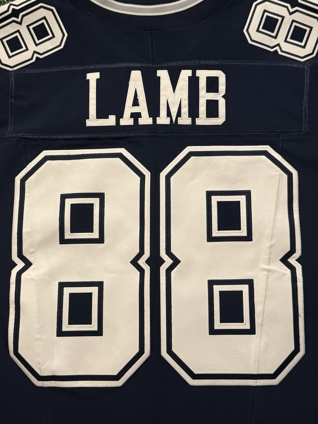 Ceedee Lamb Dallas Cowboys jersey #88 Nike Vapor FUSE Elite Navy size 44 (Large) NFL