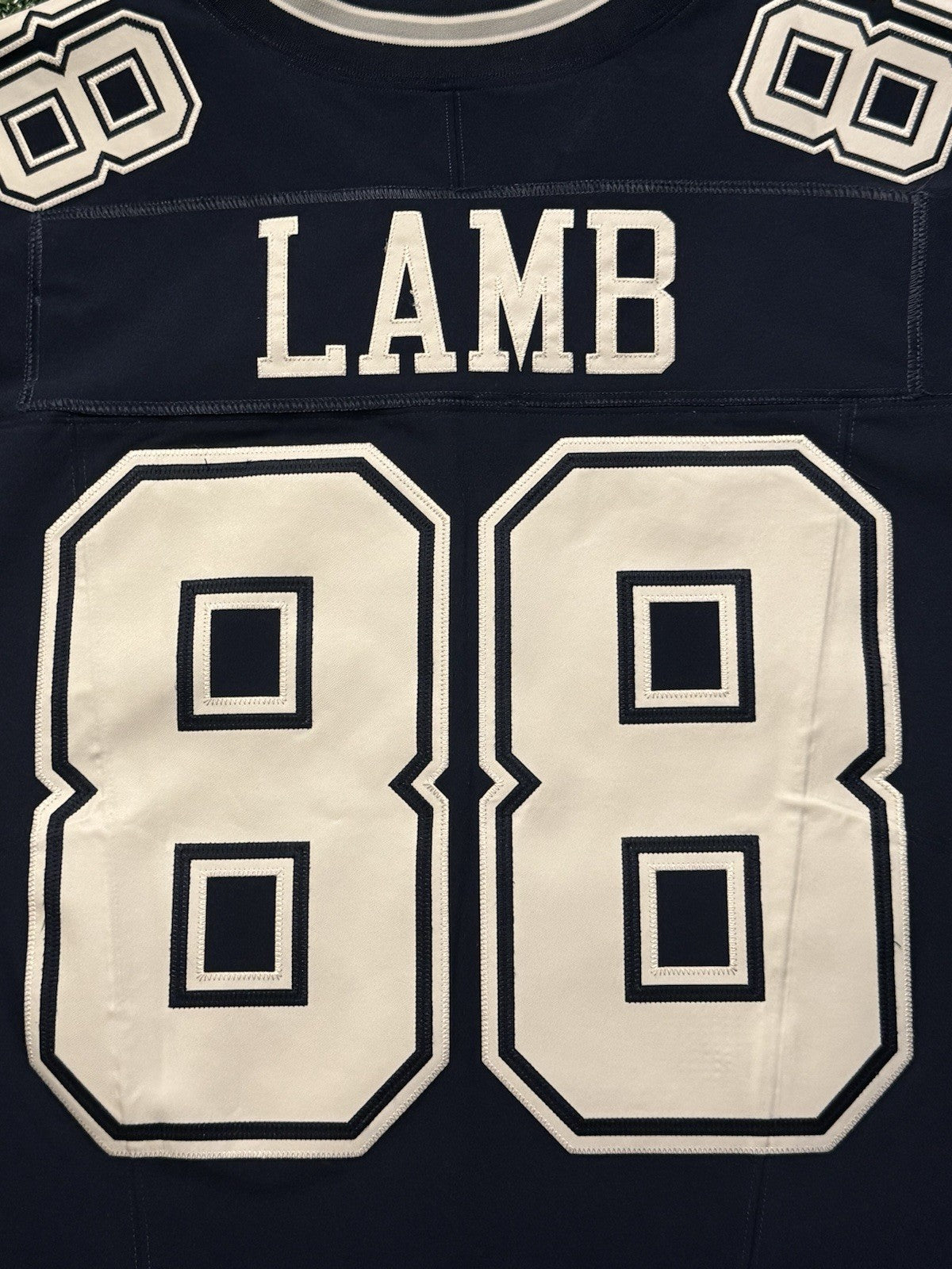 Ceedee Lamb Dallas Cowboys jersey #88 Nike Vapor FUSE Elite Navy size 44 (Large) NFL