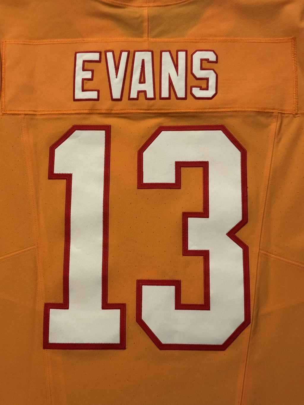 Mike Evans Tampa Bay Buccaneers Jersey #13 Nike Vapor FUSE Elite Orange Creamsicle Size 40 (Medium) NFL