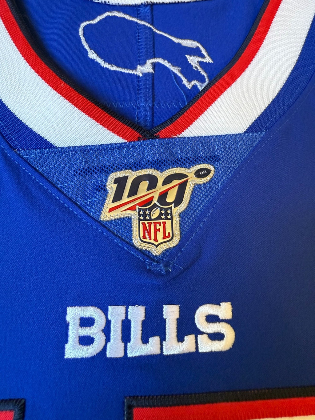 Josh Allen Buffalo Bills Jersey #17 Nike Vapor Elite Blue Size 48 (XL) NFL