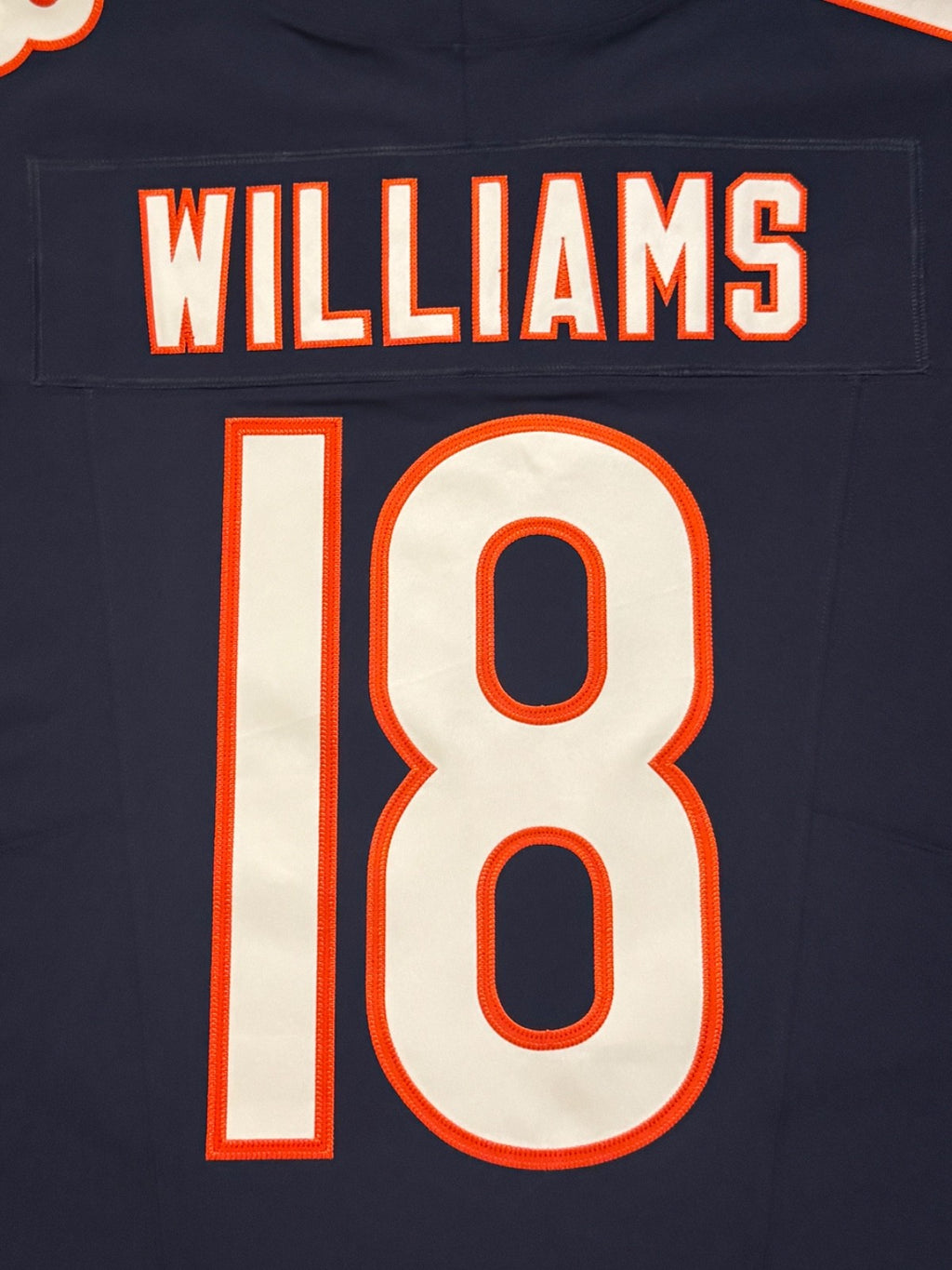 Caleb Williams Chicago Bears Jersey #18 Nike Vapor FUSE Elite Navy Size 48 (XL) NFL