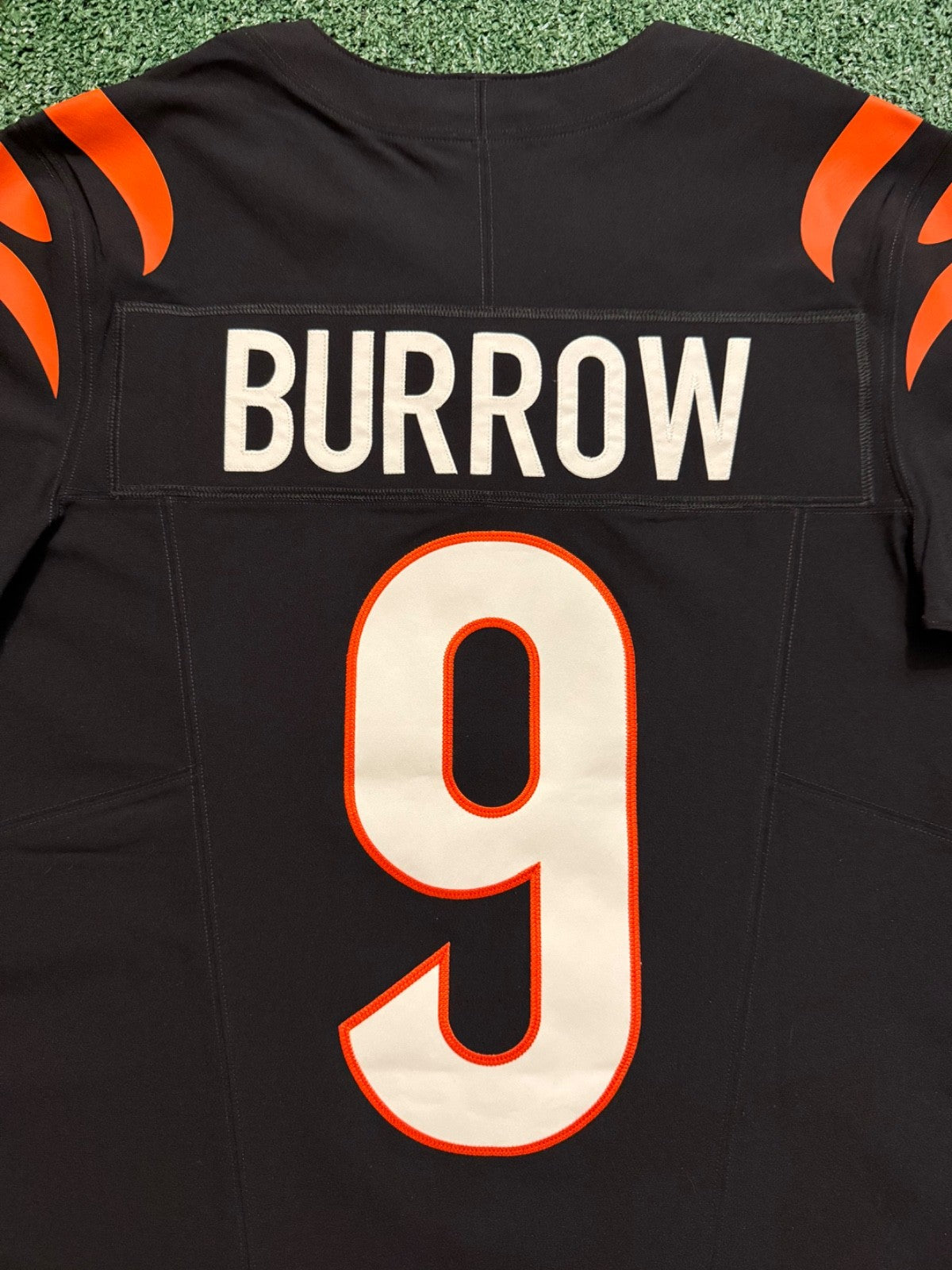 Joe Burrow Cincinnati Bengals Jersey #9 Nike Vapor FUSE Elite Black Size 40 (M) NFL