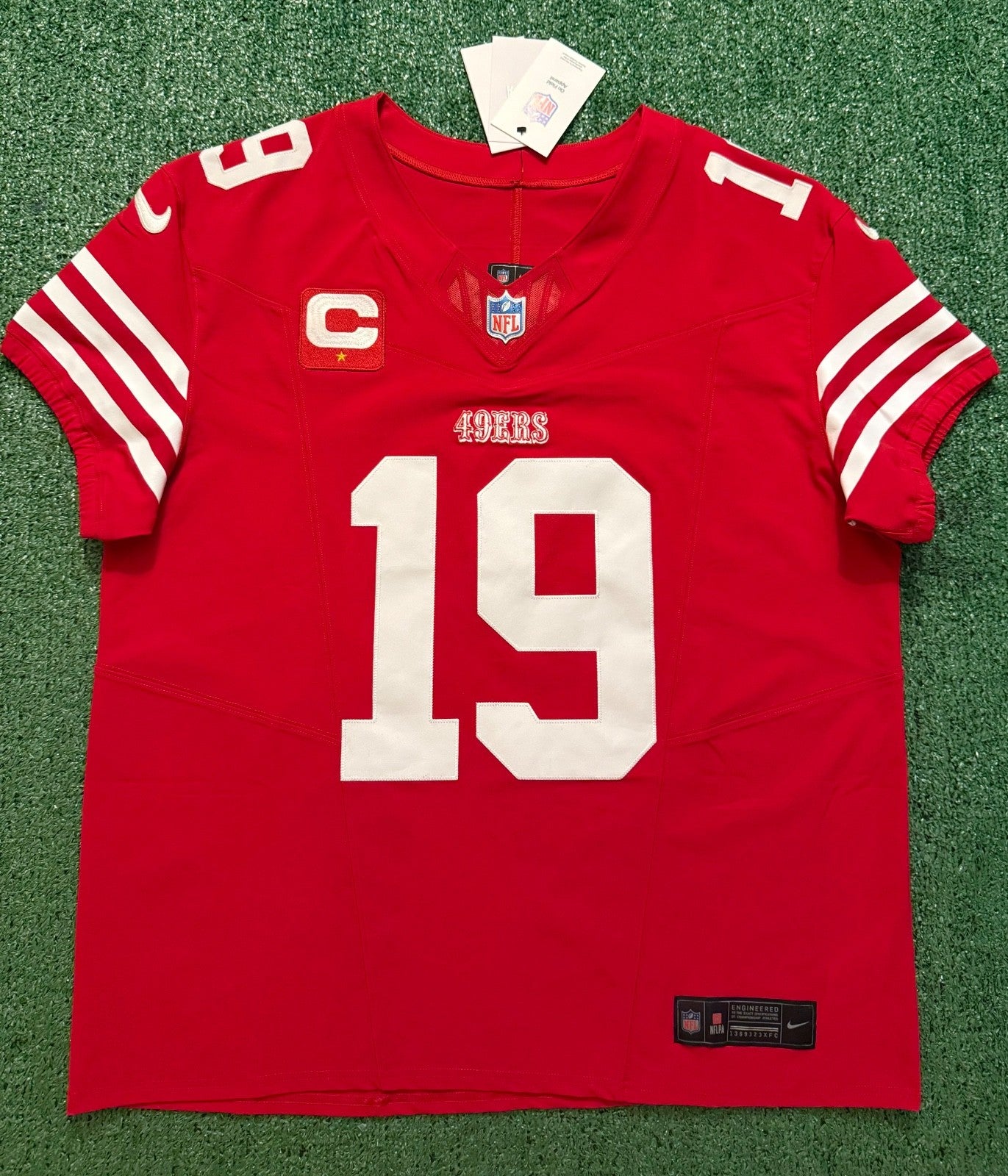 Deebo Samuel San Francisco 49ers
Jersey #19 Nike Vapor FUSE Elite red Size 48 (XL) NFL