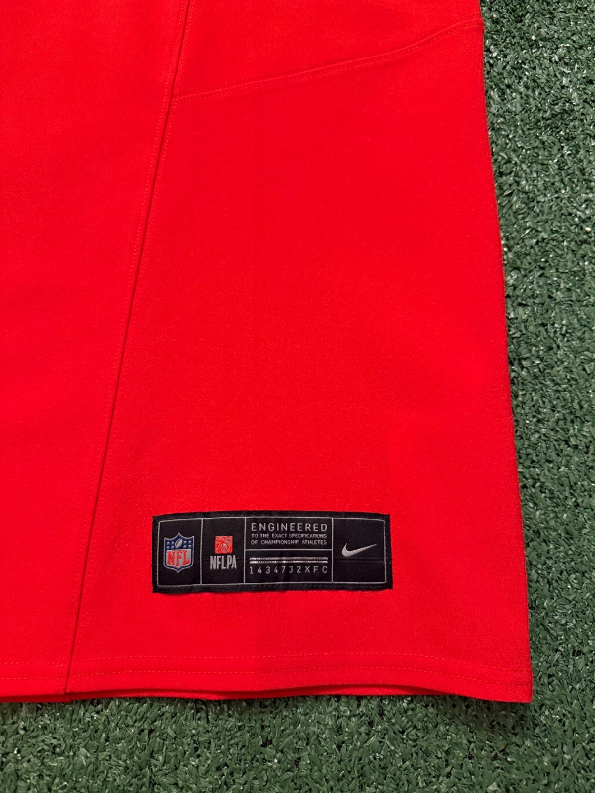 CJ Stroud Houston Texans Jersey #7 Nike Vapor Fuse Elite Red Size 44 (L) NFL