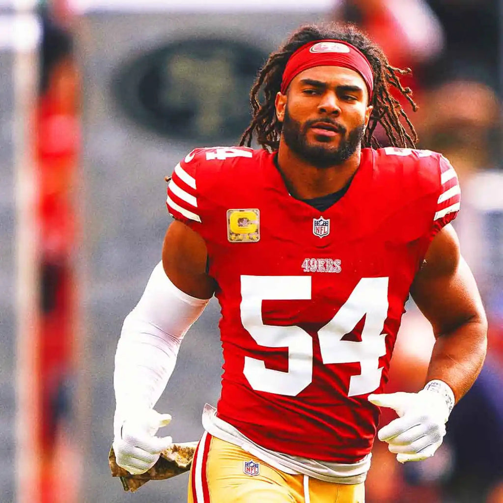 Fred Warner San Francisco 49ers
Jersey #54 Nike Vapor FUSE Elite red Size 44 (Large) NFL