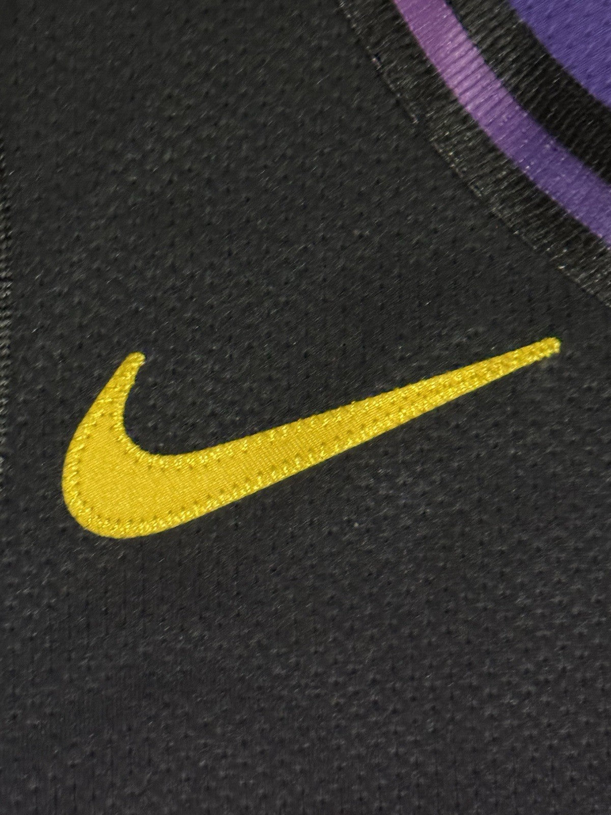 LeBron James Los Angeles Lakers Jersey #23 Nike ADV Authentic Purple Size 48 (L) NBA