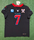 CJ Stroud Houston Texans Jersey #7 Nike Vapor Fuse Elite Navy Size 44 (L) NFL