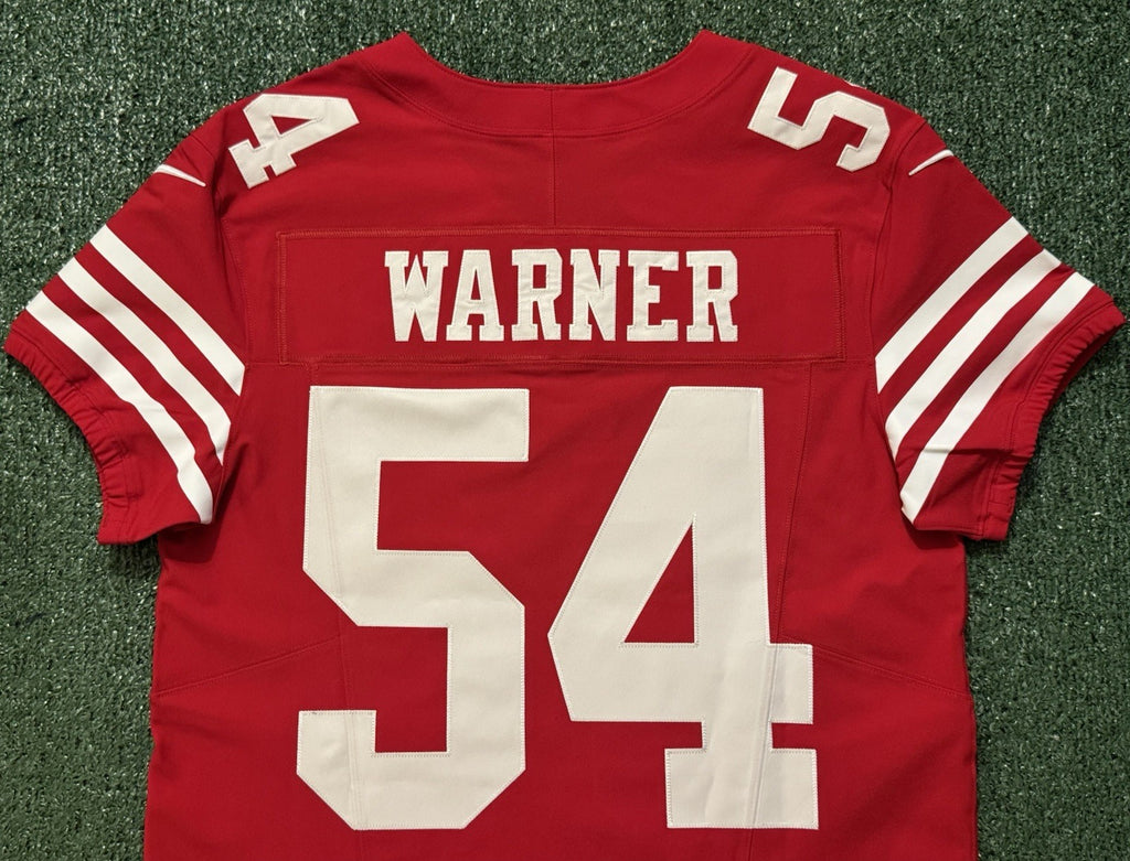 Fred Warner San Francisco 49ers
Jersey #54 Nike Vapor FUSE Elite red Size 40 (Medium) NFL