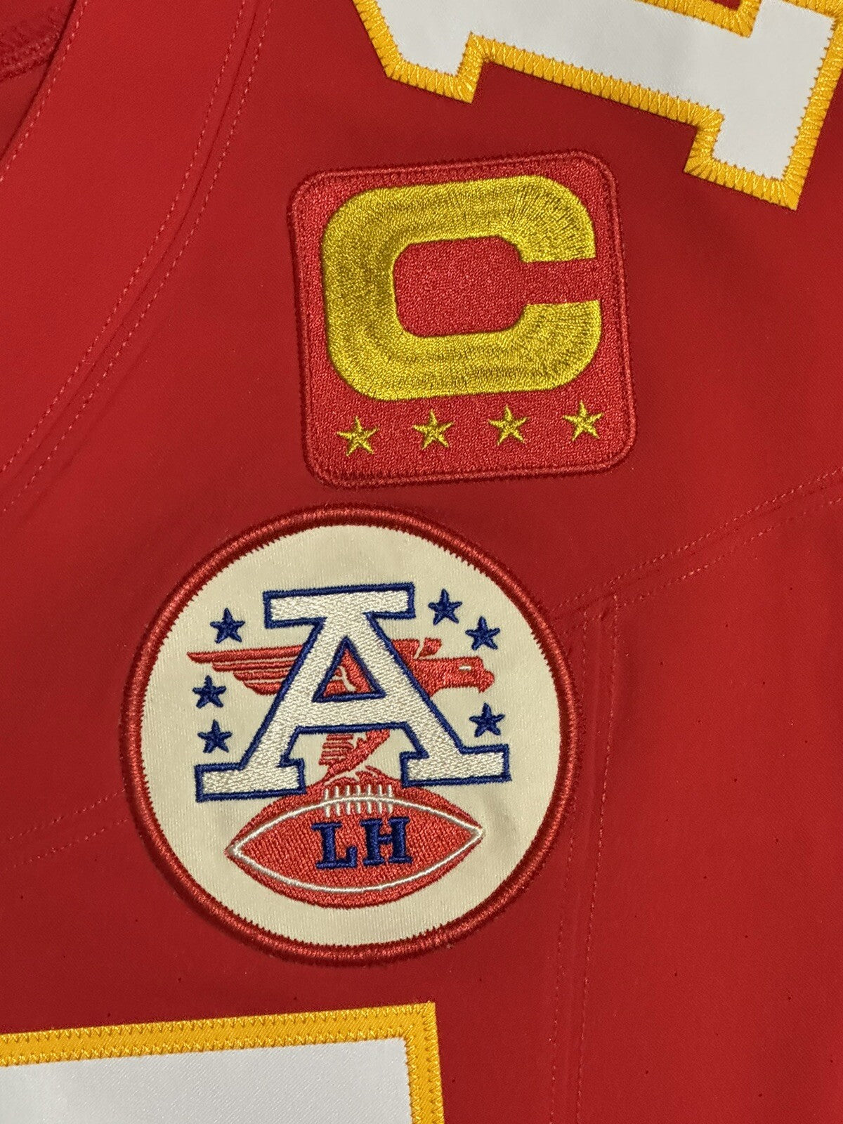 Patrick Mahomes Kansas City Chiefs Jersey #15 Nike Vapor FUSE Elite Red Size 44 (L) NFL