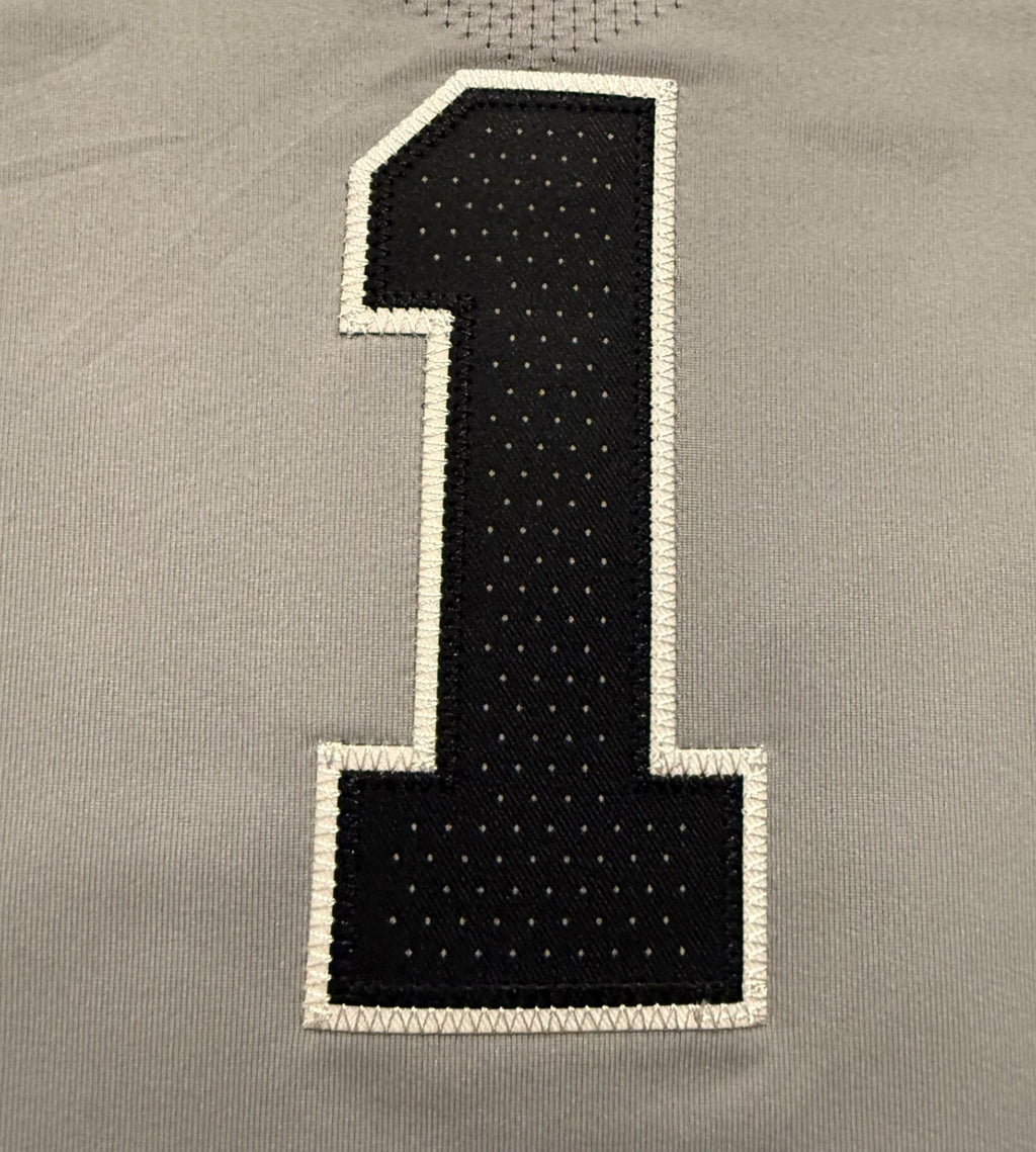Victor Wembanyama San Antonio Spurs Jersey #1 Nike ADV Authentic Gray Size 48 (L) NBA