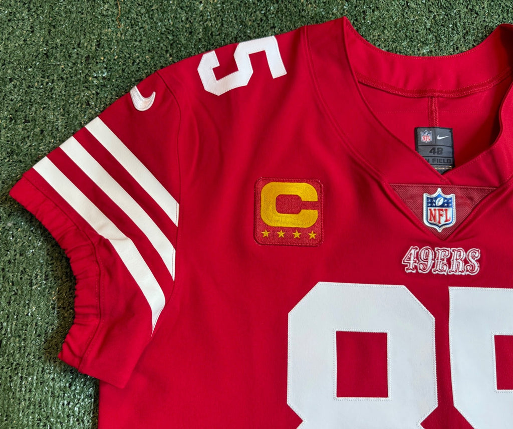 George Kittle San Francisco 49ers
Jersey #85 Nike Vapor Elite red
Size 48 (XL) NFL