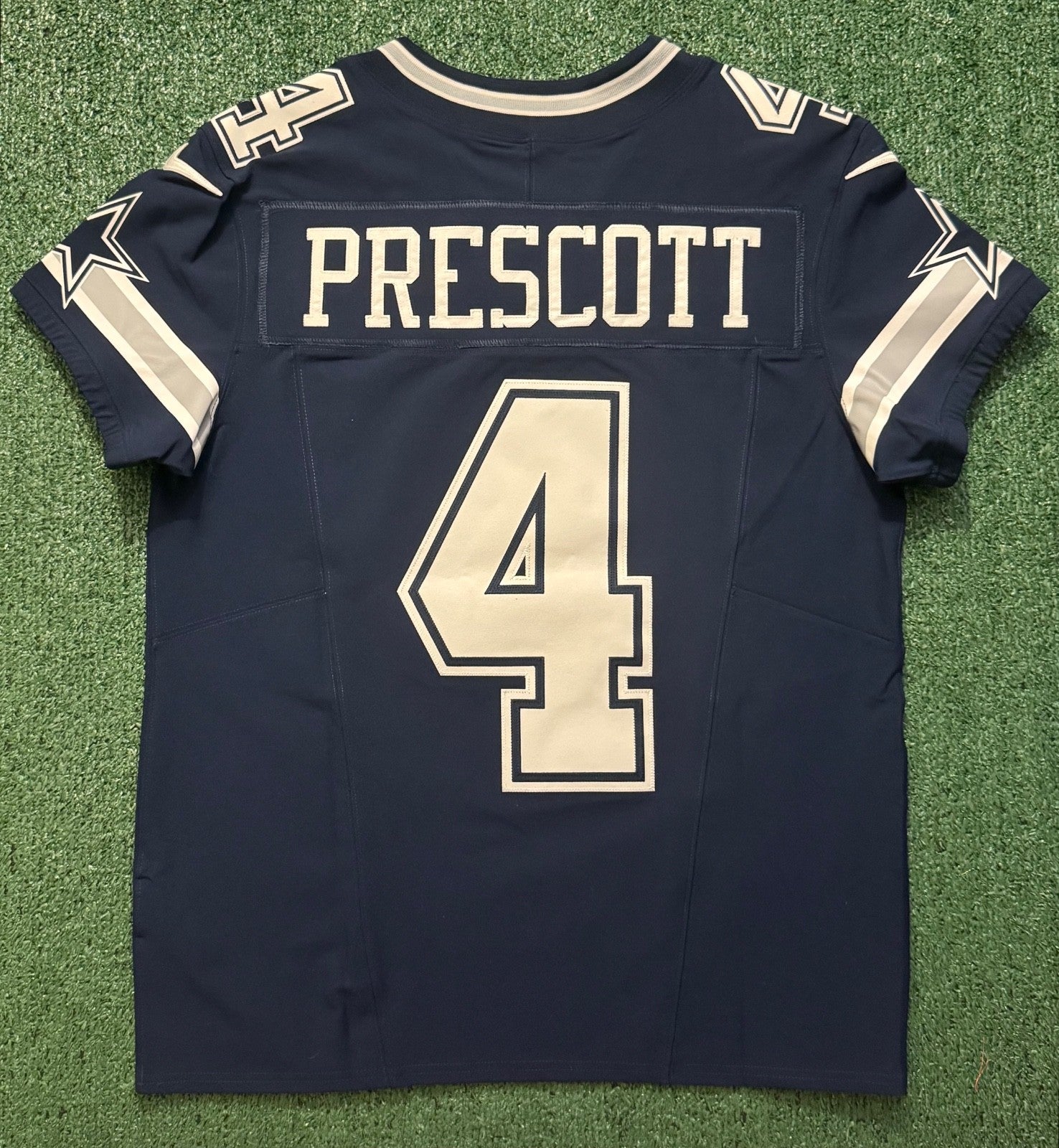Dak Prescott Dallas Cowboys Jersey #4 Nike Vapor Fuse Elite Navy Size 40 (Medum) NFL