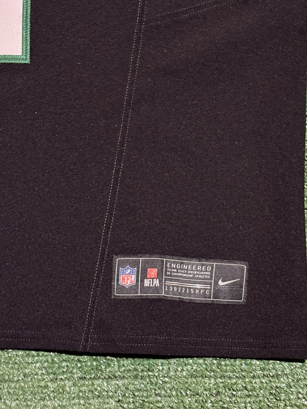 Sauce Gardner New York Jets Jersey #1 Nike Vapor Fuse Elite Black Size 40 (M) NFL